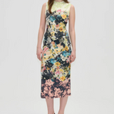 Stine Goya Elastic Tank Crewneck Dress - Echoes In Flowers