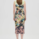 Stine Goya Elastic Tank Crewneck Dress - Echoes In Flowers