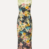 Stine Goya Elastic Tank Crewneck Dress - Echoes In Flowers