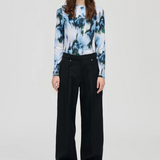 Stine Goya Elevated Pleat Pant - Black