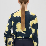 Stine Goya Long Sleeve T-shirt- Yellow Petunias