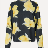Stine Goya Long Sleeve T-shirt- Yellow Petunias