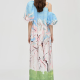 Stine Goya Romantic Long Dress - Cherry Blossom