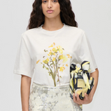 Stine Goya Short Sleeve T-shirt - Petunia Bouquet