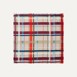 Stine Goya Silk Scarves, Small Scarf - Scarlet Grid