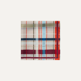 Stine Goya Silk Scarves, Small Scarf - Scarlet Grid