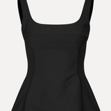 Stine Goya Sleeveless Fitted Waist Top - Black