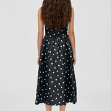 Stine Goya Voluminous Midi Dress - Quilted Dots