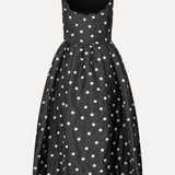 Stine Goya Voluminous Midi Dress - Quilted Dots
