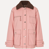 Stine Goya Workwear Boxy Jacket - Haze Pink
