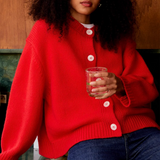 Surprise Emma Cardigan - Red