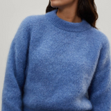 Surprise Jane Mohair Sweater - Blue