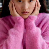 Surprise Jane Mohair Sweater - Pink