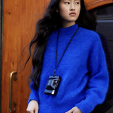 Surprise Jane Mohair Sweater - Bleu electrique