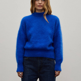 Surprise Jane Mohair Sweater - Bleu electrique