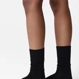 Swedish Stockings Edna Cotton Socks - Black