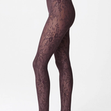 Swedish Stockings Rosa Lace Tights - Huckleberry