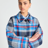 Twenty Seven Names 13th Floor Jacket -  Navy Plaid