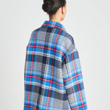 Twenty Seven Names 13th Floor Jacket -  Navy Plaid