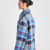 Twenty Seven Names 13th Floor Jacket -  Navy Plaid