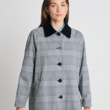 Twenty Seven Names A Cat May Look at a Queen jacket - Blue Houndstooth