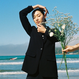 Twenty Seven Names Hello Again Blazer - Black