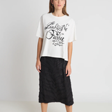 Twenty Seven Names I'm Lost skirt - Black Chevron