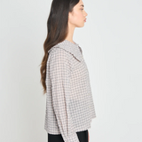 Twenty Seven Names Impression Blouse - Pale Pink Check