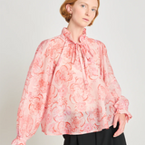 Twenty Seven Names Just Like Heaven Blouse - Red Peony