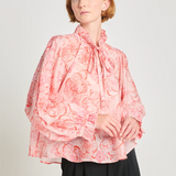 Twenty Seven Names Just Like Heaven Blouse - Red Peony