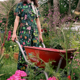 Twenty Seven Names Madeleine Dress - Deep Green Floral