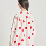 Twenty Seven Names Memory Blouse - Red Polka Dot