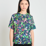 Twenty Seven Names Onward Tee - Navy Floral