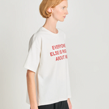 Twenty Seven Names Platitudes R Us Tee - Cream