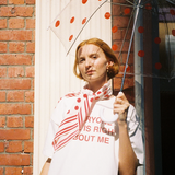 Twenty Seven Names Platitudes R Us Tee - Cream