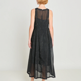 Twenty Seven Names Reflections Dress - Black Floral Gauze