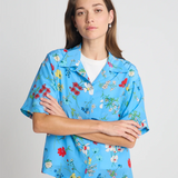 Twenty Seven Names Romeo Shirt - Blue Floral