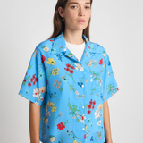 Twenty Seven Names Romeo Shirt - Blue Floral