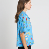 Twenty Seven Names Romeo Shirt - Blue Floral