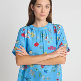 Twenty Seven Names Say it with Flowers Tee - Blue Floral
