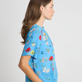 Twenty Seven Names Say it with Flowers Tee - Blue Floral