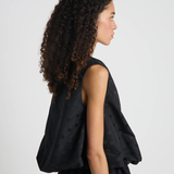 Twenty Seven Names Self Portrait Top - Black Spot Jacquard