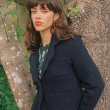 Twenty Seven Names Theory Blazer - Navy