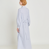 Twenty Seven Names Wish Fulfilment Dress - White & Navy Stripe