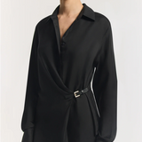 Viktoria & Woods Hercules Wrap Shirt - Black