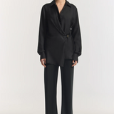 Viktoria & Woods Hercules Wrap Shirt - Black