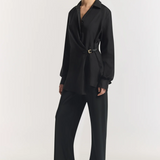 Viktoria & Woods Hercules Wrap Shirt - Black