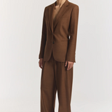 Viktoria & Woods Nightingale Wool Blazer - Cinnamon