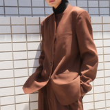 Viktoria & Woods Nightingale Wool Blazer - Cinnamon