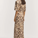 Viktoria & Woods Scorplus Silk Dress - Python Print